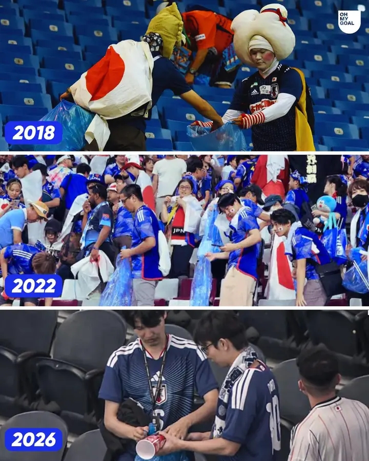 Japan Fans Continue Their Beautiful World Cup Cleanup Tradition